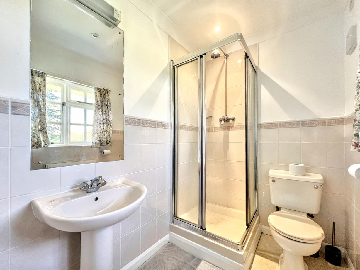 Cocksfield House bathroom detail with modern fixtures and finishes
